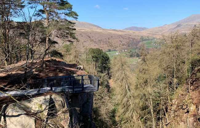 Stanley Ghyll Cantilevered Viewing Platform